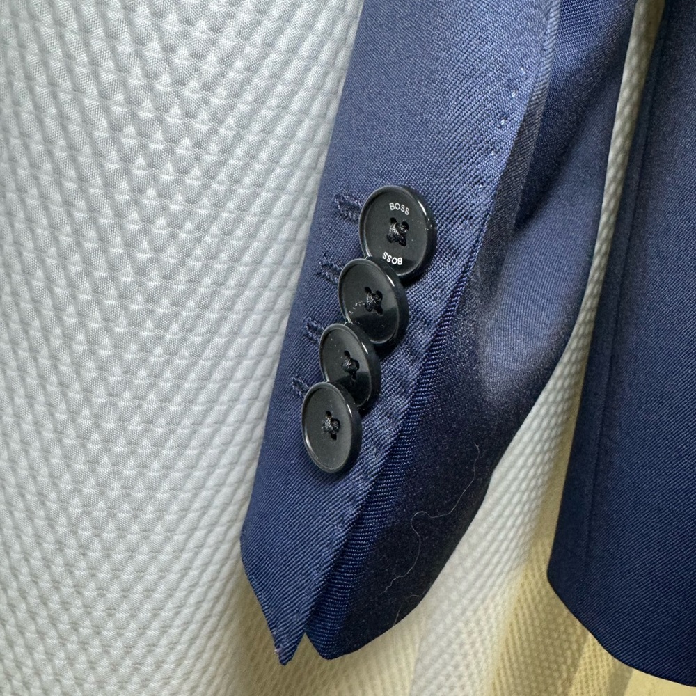 BOSS Trabaldo Togna 1840 Slim-Fit‎ Virgin Wool Suit - Picture 14 of 15